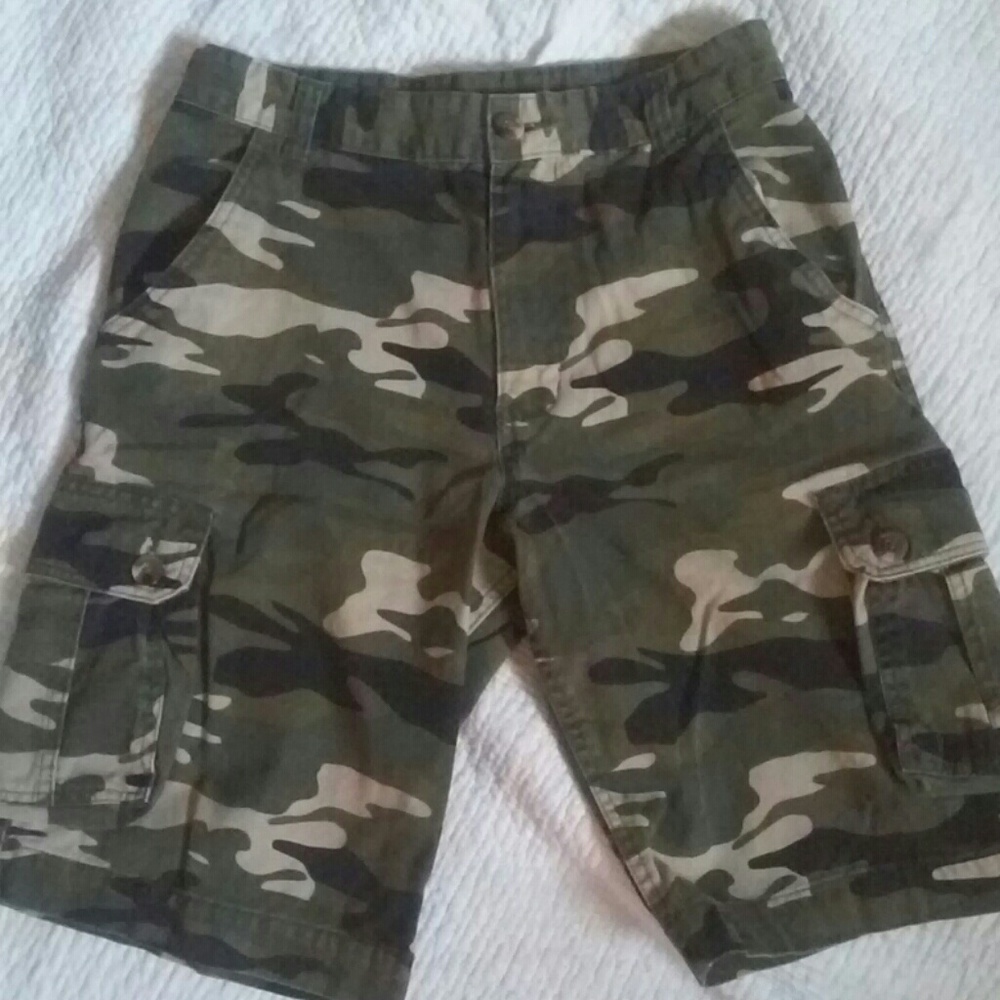 Camouflage shorts